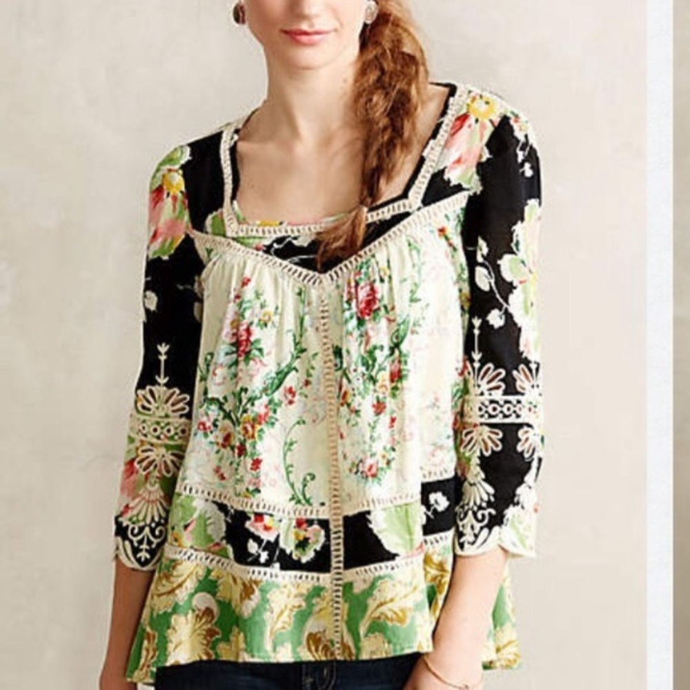 Prateria Top by Vanessa Virginia Anthropologie